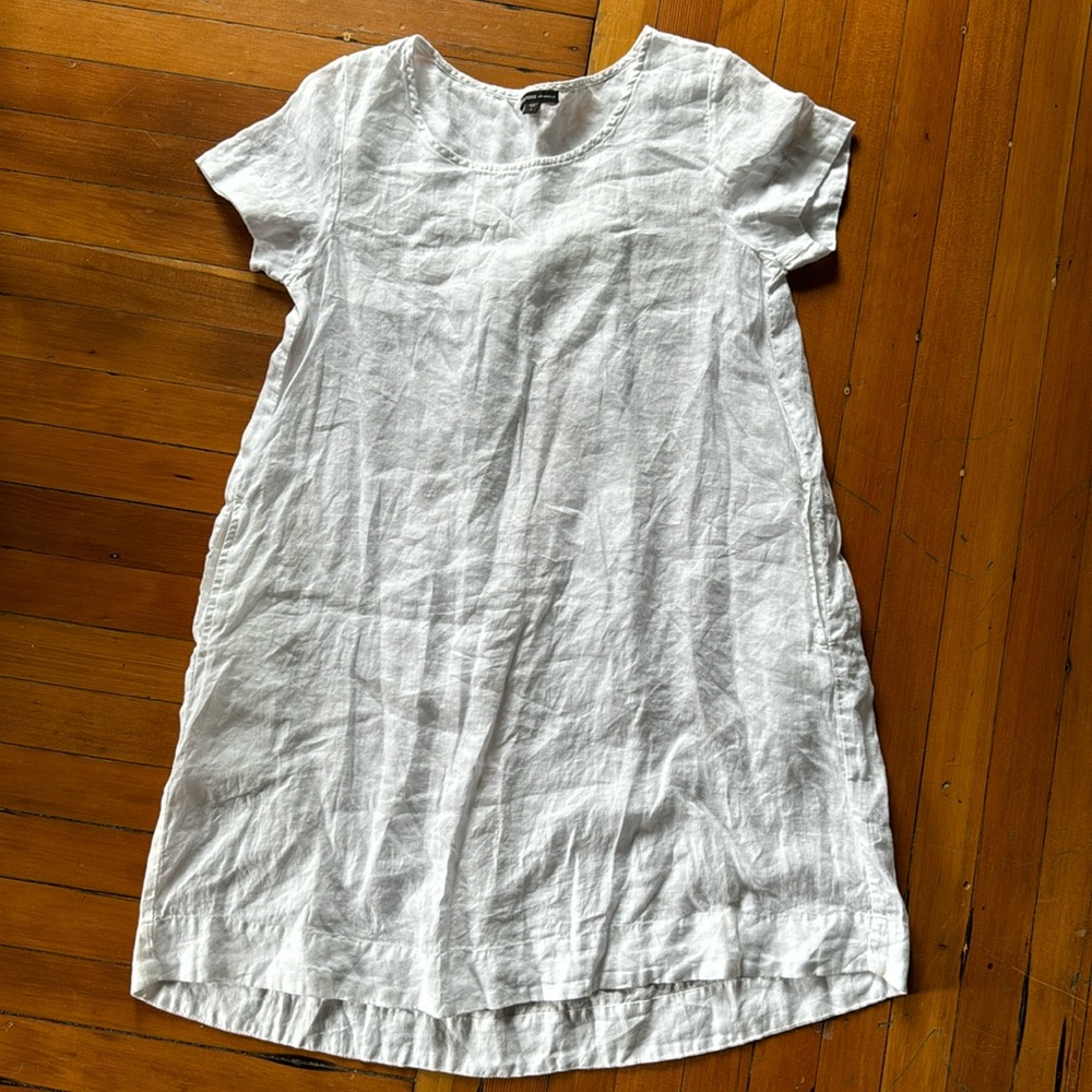 James Perse hi-lo dress. Linen. Size 1